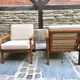 Paire de fauteuils danois 1970