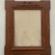 Old wood frame / carved knot