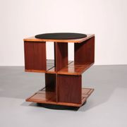 Gianfranco Frattini revolving modular bookcase model 823, 1963 Italy