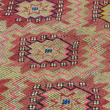 Anatolian handmade kilim rug 273 cm x 178 cm