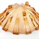 Art Deco fruit bowl, glass, Val Saint Lambert, Belgium, 1950s