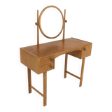 Scandinavian oak dressing table, Sweden, 1960