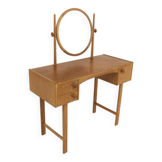 Scandinavian oak dressing table, Sweden, 1960