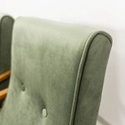 Mid-Century armchairs by Edmund Homa Gfm 18, Poland, 1960s, set of 2