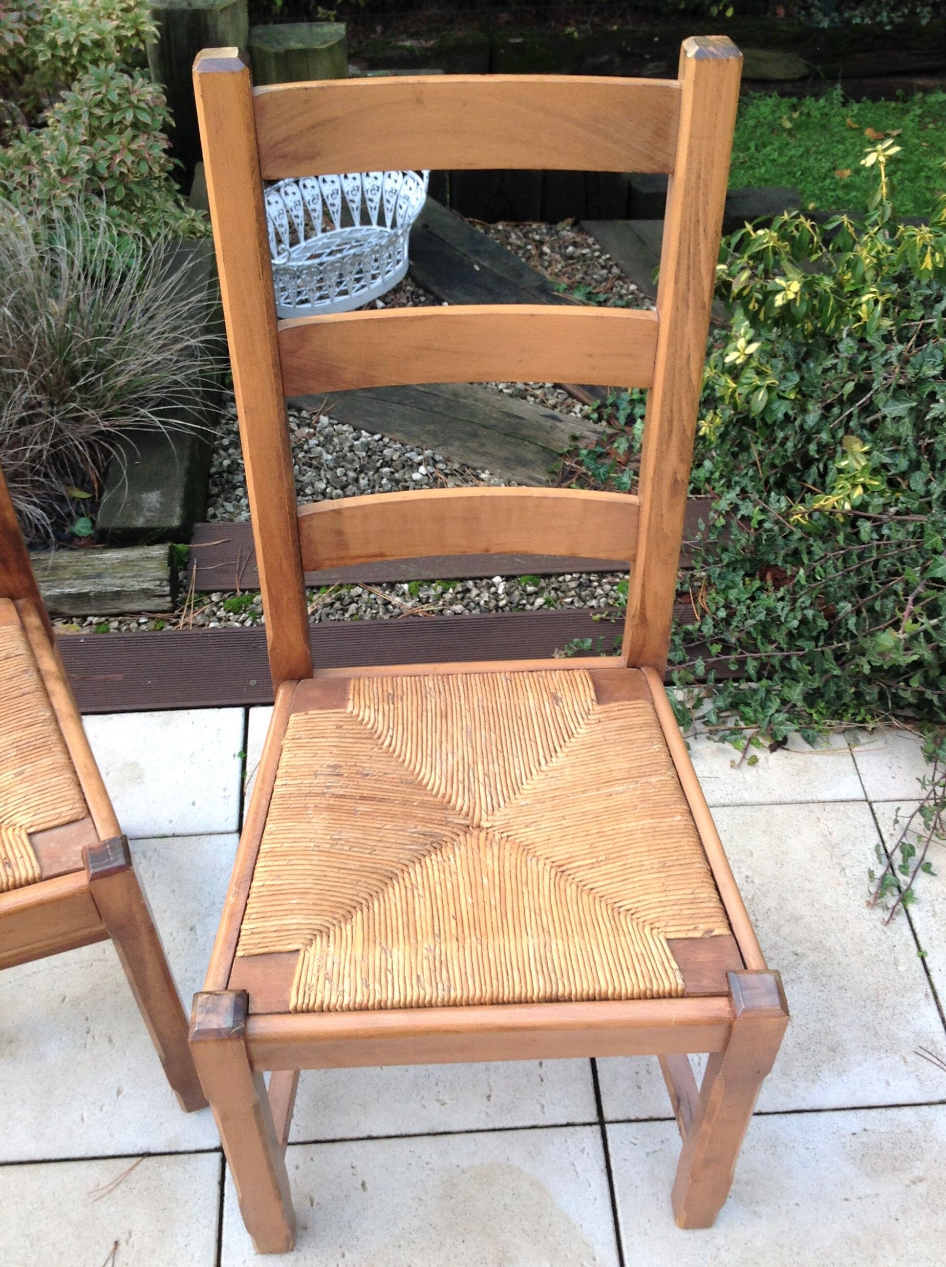 Pair of mulched / vintage chairs 60s-70s
