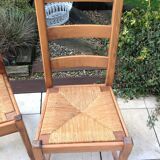Pair of mulched / vintage chairs 60s-70s