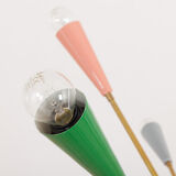 Italian colorful sputnik chandelier