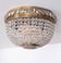 Antique Chrystal Glass Ceiling lamp 1930s