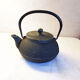 Japanese cast-glass teapot
