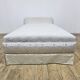 Vintage Upholstered Single Bed with Mattress and Frame 100x190 cm, 60s/70s