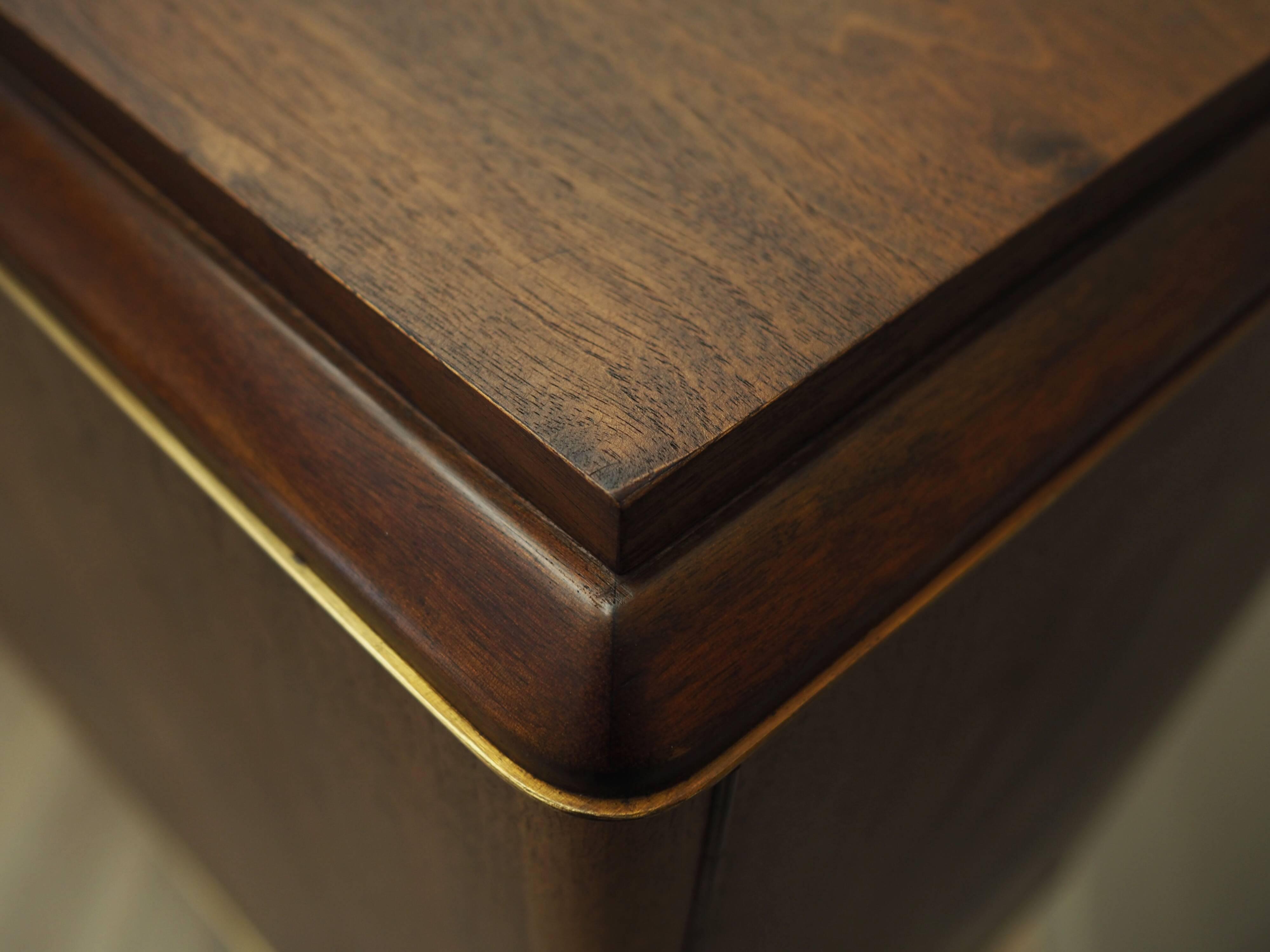 Walnut highboard, Danish design, 1960s, production: Denmark