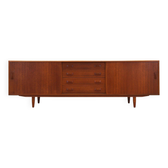Buffet en teck, design danois, années 1960, fabricant : Clausen & Son