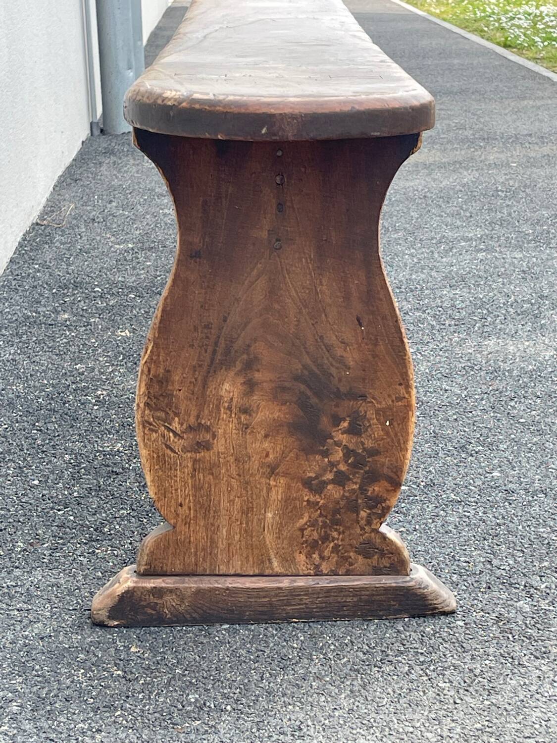 Farm bench from the early 20th century