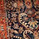 Handmade antique Persian Sarouk rug 4.1' x 6.7' (125cm x 204cm) 1920s - 1B782