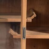 Old Japanese cedar wardrobe – Taishō / Shōwa period (c. 1912-1945) #32