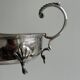 Antique silver-plated sauceboat