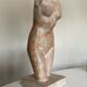 Bust of Aphrodite in the bath after Praxitèle in terracotta 1984