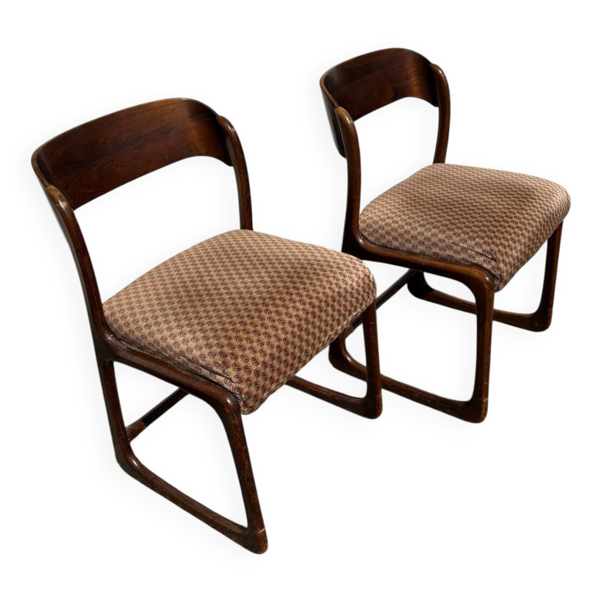 Sled chair duo