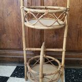 Portable rattan bar 1960s