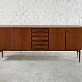 Italian Modernist Teak Sideboard, 1960's