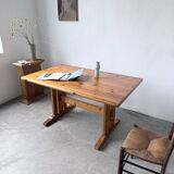 Mountain furniture table made of solid pine