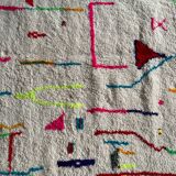 Moroccan blessed ouarain rug
