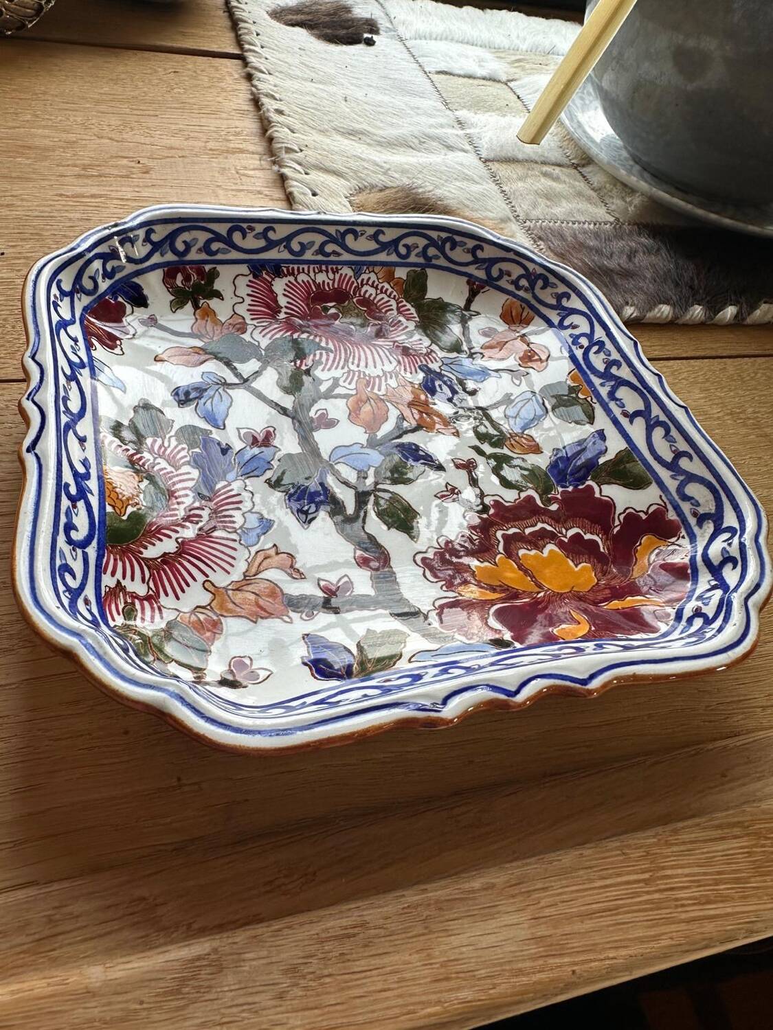 Gien earthenware bowl
