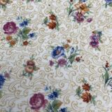 Plat de service en porcelaine vintage