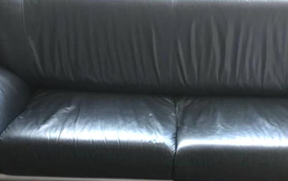 Canapé en cuir noir haut de gamme