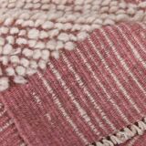 2x10 Rug For Hallway Pink & Beige Turkish Vintage Runner Rug, 61x291Cm SK 34962