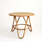 Rattan coffee table from the 60s.