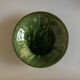 Aegitna hollow dish in green glazed earthenware Vallauris 1960