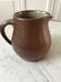Handcrafted stoneware milk jug signed 70s