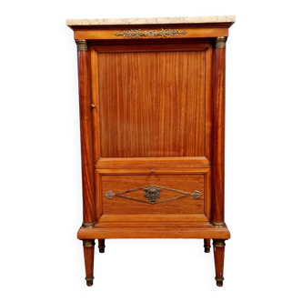 Magnificent Empire style mahogany support unit