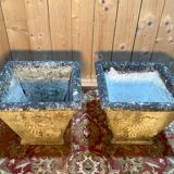 Pair of stone planters