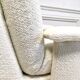 Fauteuil vintage en laine bouclée