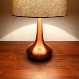 Copper table lamp by Jo Hammerborg for Fog and Mørup