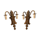 Pair of old sconces