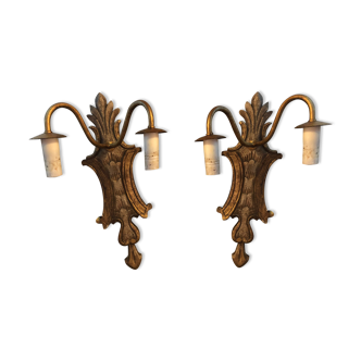 Pair of old sconces