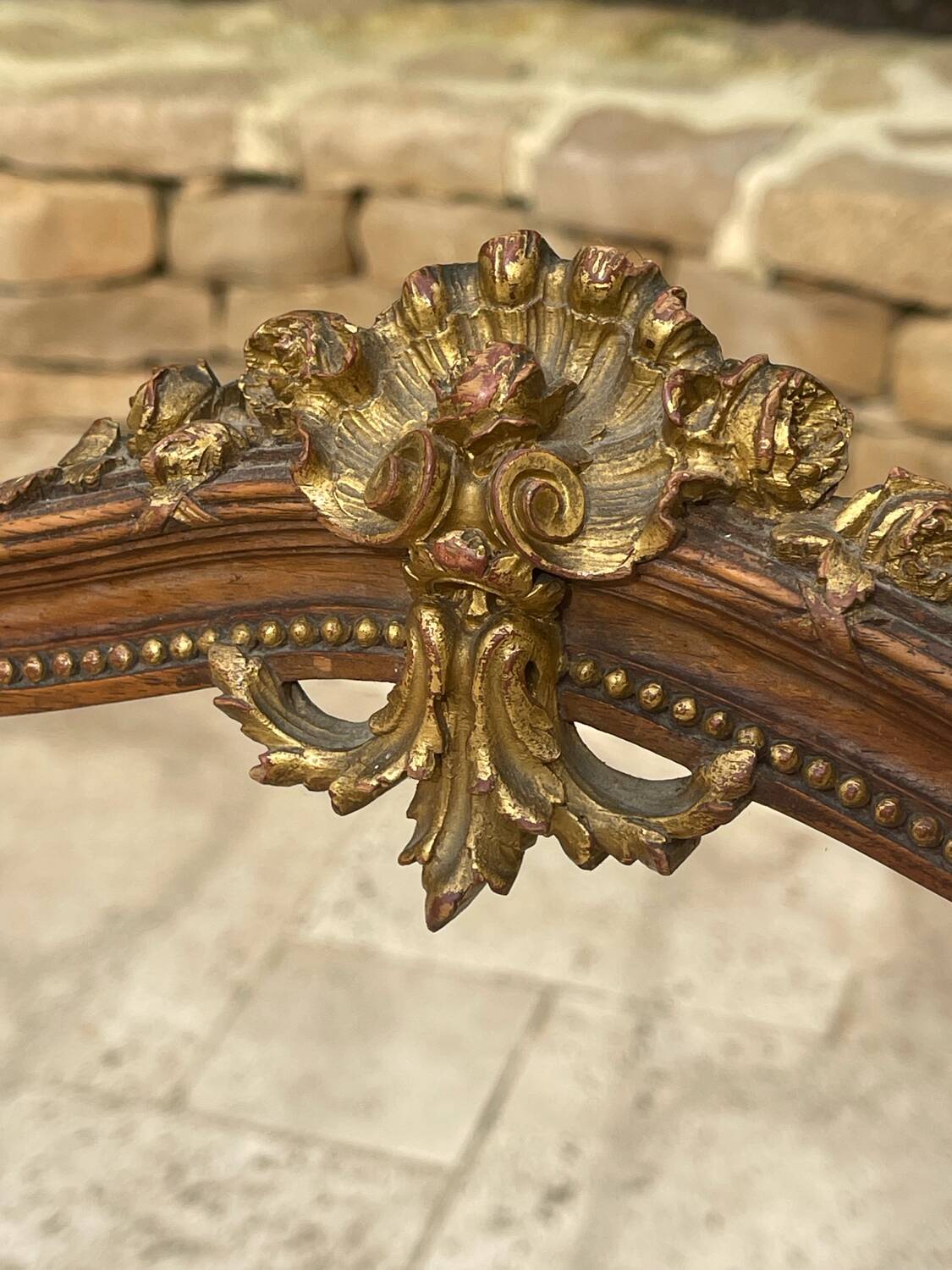 Pair of Louis XV Style Mahogany Chairs