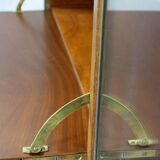 Restored Bauhaus Tubular Steel Cabinet with Secretary by R. Slezak, 1930s