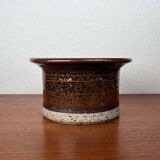 Bol de poterie danoise moderne du milieu du siècle par Erik Askholm, années 1960