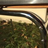 White vintage formica table 60s