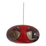 Vintage UFO red pendant lamp Luigi Colani
