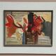 Original Mid Century Swedish Oil On Panel – Ragnar Godin (1968) – Still Life – Vintage & Framed 50 × 40 Cm (19.7" × 15.7")