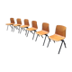 6 Galvanitas s30 chairs