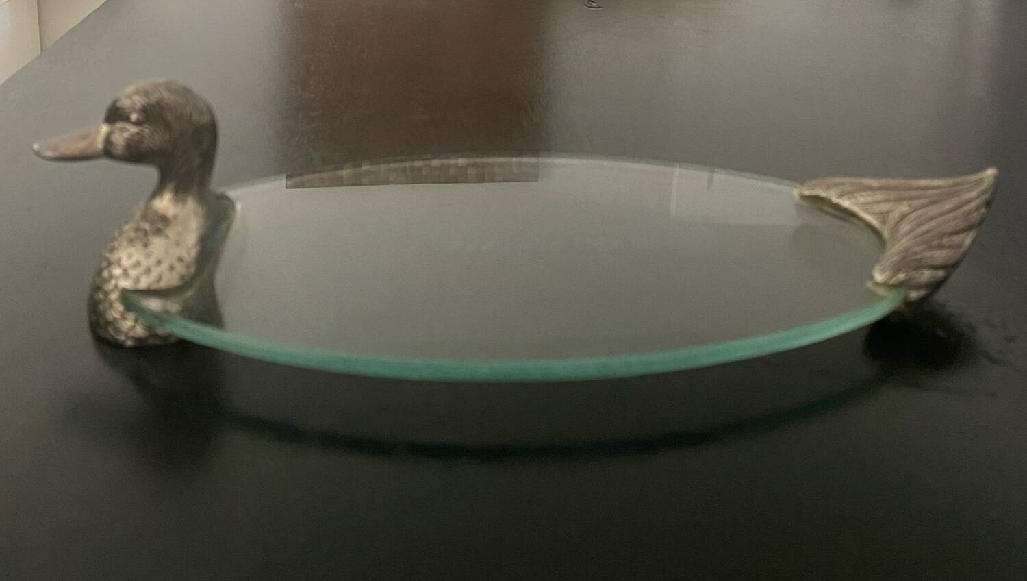 1 Foie gras serving dish and its shovel