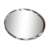 Miroir ancien oval biseauté art déco