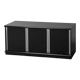 Enfilade en bois noir brillant cidue