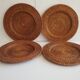 Ensemble de 4 sets de table en rotin